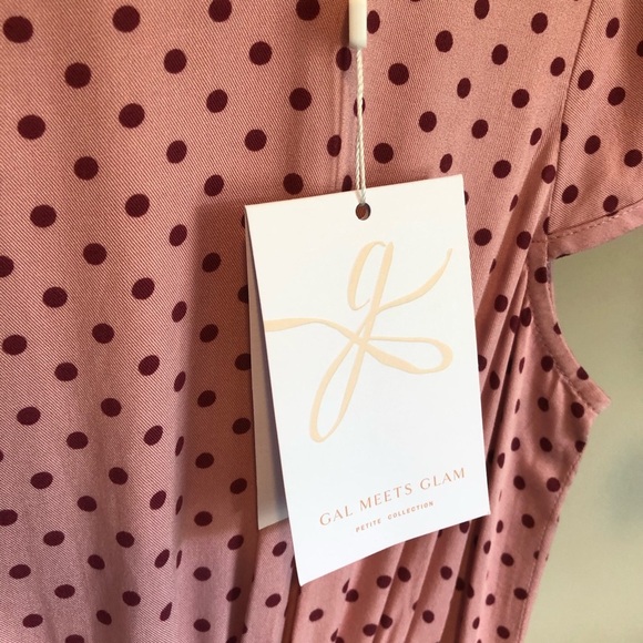 Gal Meets Glam | NWT Pink Corinne Dress Size 8P - Picture 5 of 14